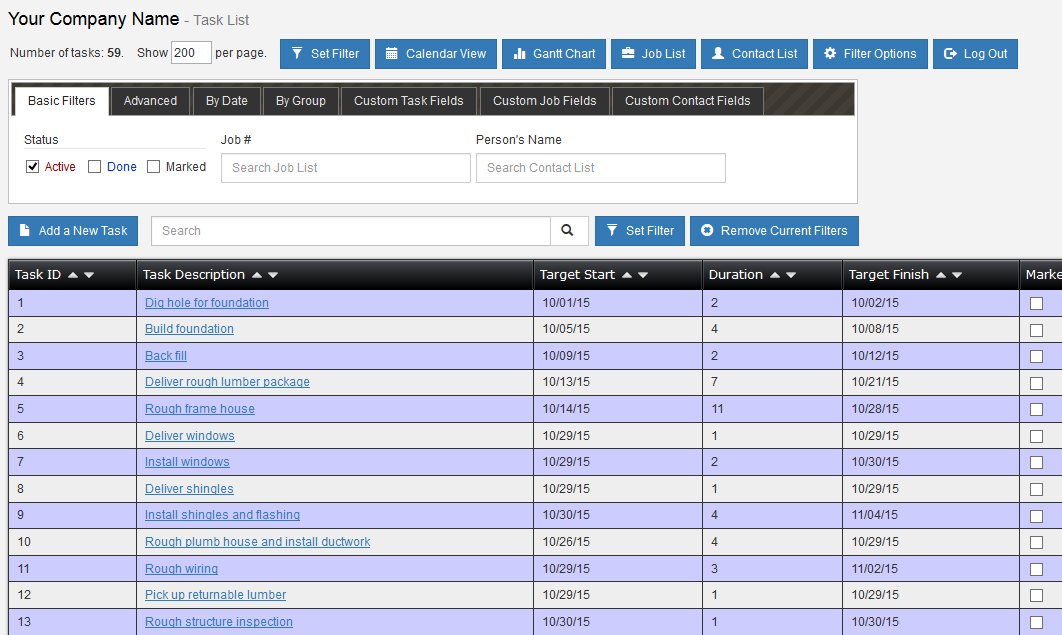 Remote VirtualBoss - Task List